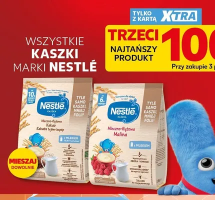 Kaszka mleczno-ryżowa Nestlé Malina promocja w Kaufland