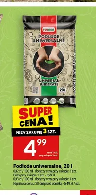 Podłoże uniwersalne Polkor promocja w Twój Market