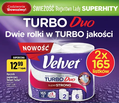 Ręcznik papierowy Turbo Duo promocja w POLOmarket