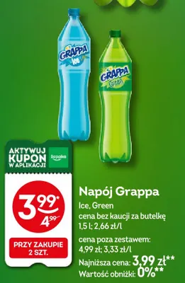 Napój Grappa Ice promocja w Żabka