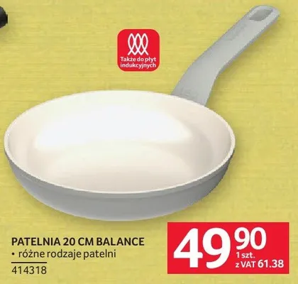 Patelnia 20 cm Balance Gerlach promocja w Selgros