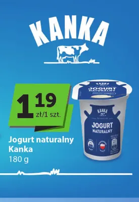 Jogurt naturalny Kanka promocja w ABC