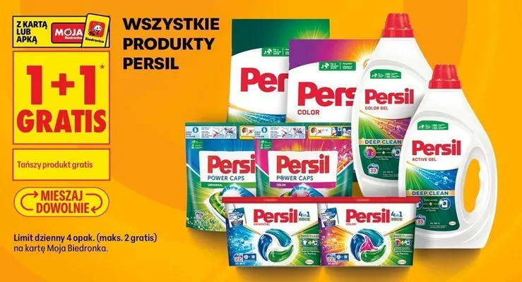 Produkty Persil promocja w Biedronka