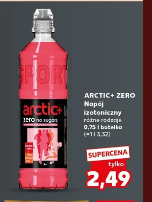 Napój izotoniczny Zero Arctic+ promocja w Kaufland