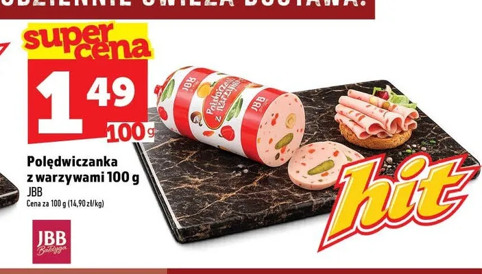 Polędwiczanka z warzywami JBB promocja w TOPAZ
