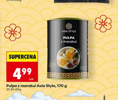 Pulpa z marakui Asia Style promocja w Biedronka