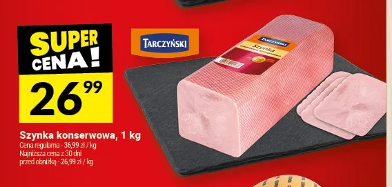 Szynka konserwowa Tarczyński promocja w Twój Market