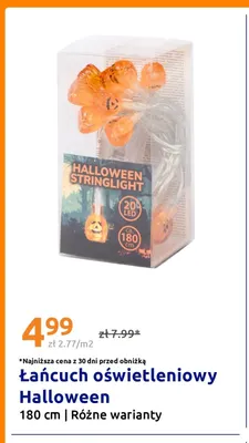 Łańcuch oświetleniowy Halloween 180 cm promocja w Action