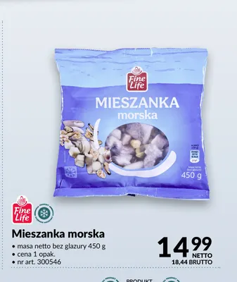Mieszanka morska Fine Life promocja w Makro