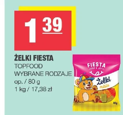 Żelki fiesta promocja w SPAR