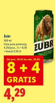 Piwo promocja w Lidl