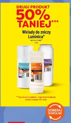 Wkład do zniczy parafinowy Luminica promocja w POLOmarket