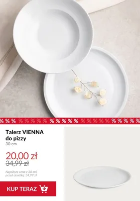 Talerz do pizzy Vienna 30 cm promocja w Homla