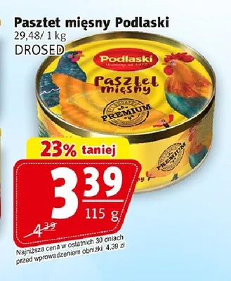 Pasztet mięsny Podlaski promocja w Prim Market
