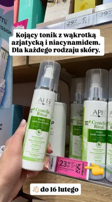 Tonik kojący Centella Ritual promocja w Hebe