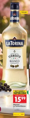 Wermut La Torina Bianco promocja w Biedronka