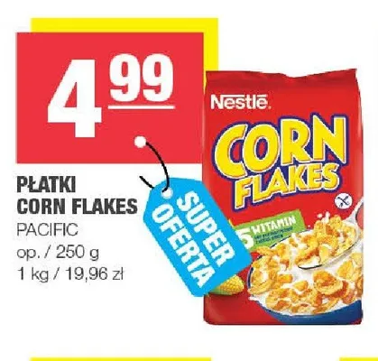 Płatki Corn Flakes Pacific promocja w SPAR