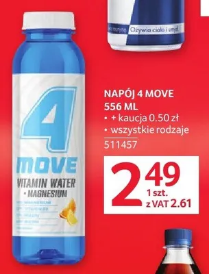 Napój 4 Move 556ml promocja w Selgros
