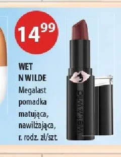 Pomadka matująca nawilżająca WET N WILDE Megalast promocja w Drogerie Laboo