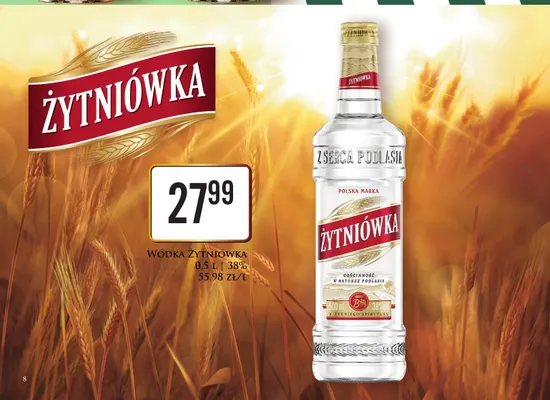 Wódka Żytniówka promocja w Dino
