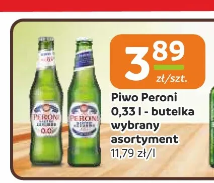 Piwo Peroni Nastro Azzurro promocja w Społem Częstochowa
