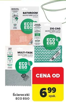 Ściereczki ECO EGO promocja w Carrefour