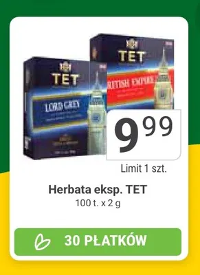 Herbata ekspresowa Lord Grey TET promocja w Stokrotka