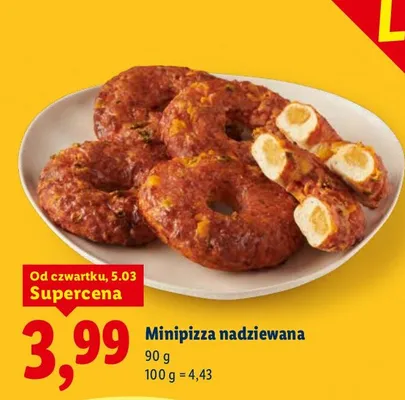 Minipizza nadziewana promocja w Lidl