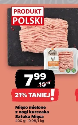 Mięso mielone z mięsa kurczaka promocja w Netto