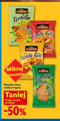 Chipsy tortilla El Tequito promocja w Lidl