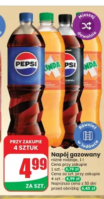Napój gazowany promocja w Dino