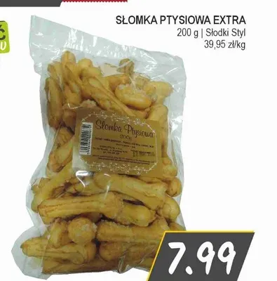 Słomka Ptysiowa Extra promocja w Słoneczko