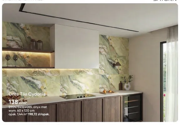 Gres Tile Cydonia onyx mat 60x120cm promocja w Castorama