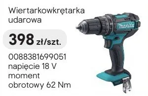 Wiertar­kowkrętarka udarowa promocja w Castorama