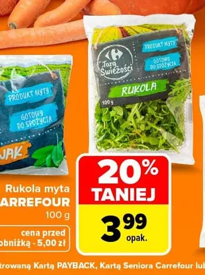 Rukola myta Carrefour promocja w Carrefour