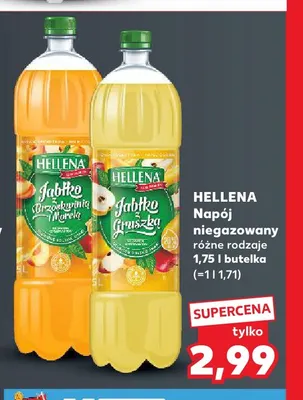 Napój niegazowany Hellena jabłko brzoskwinia morela promocja w Kaufland