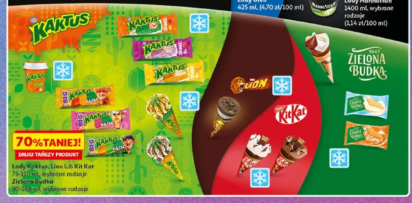 Lody Lion promocja w Auchan