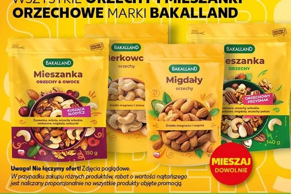 Migdały orzechy promocja w Kaufland