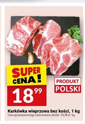 Karkówka wieprzowa bez kości promocja w Twój Market