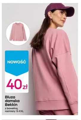 Bluza damska Bekkin promocja w Pepco