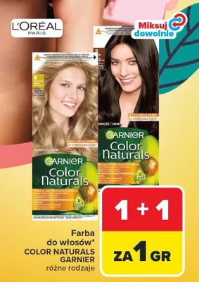 Farba do włosów Color Naturals promocja w Carrefour