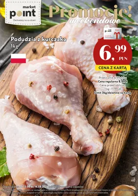 Podudzia z kurczaka polskie promocja w Market Point