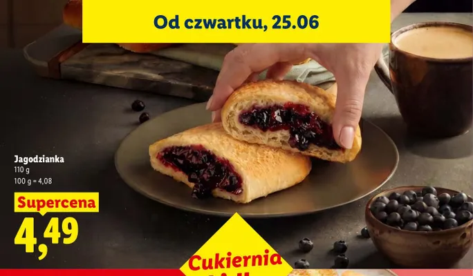 Jagodzianka Cukiernia Lidla promocja w Lidl
