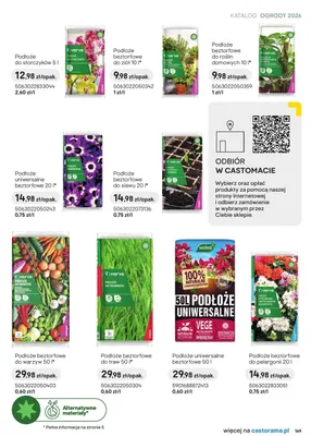 Podłoże beztorfowe do ziół promocja w Castorama