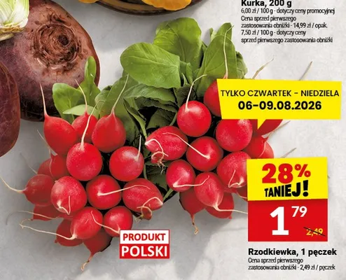 Rzodkiewka polska promocja w Twój Market
