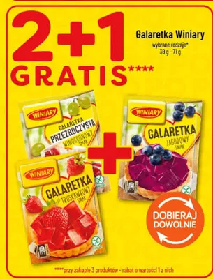 Galaretka Winiary truskawkowa promocja w POLOmarket