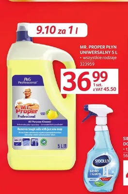 Płyn uniwersalny Mr. Proper 5l promocja w Selgros