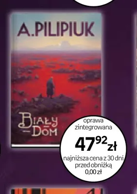 Książka Biały Dom A. Pilipiuk promocja w Empik