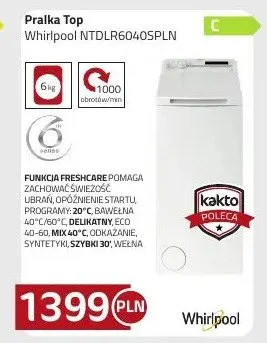 Pralka Top NTDLR60400SPLN promocja w kakto.pl