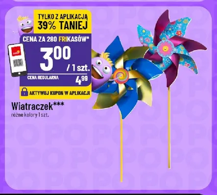 Wiatraczek promocja w POLOmarket